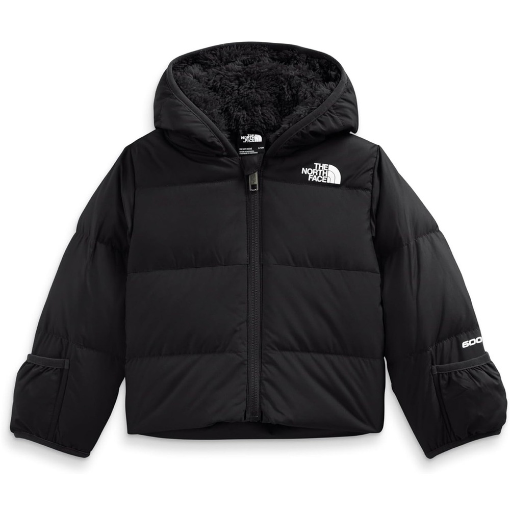 The North Face Infant Down Hooded Jacket, Black, 12-18M